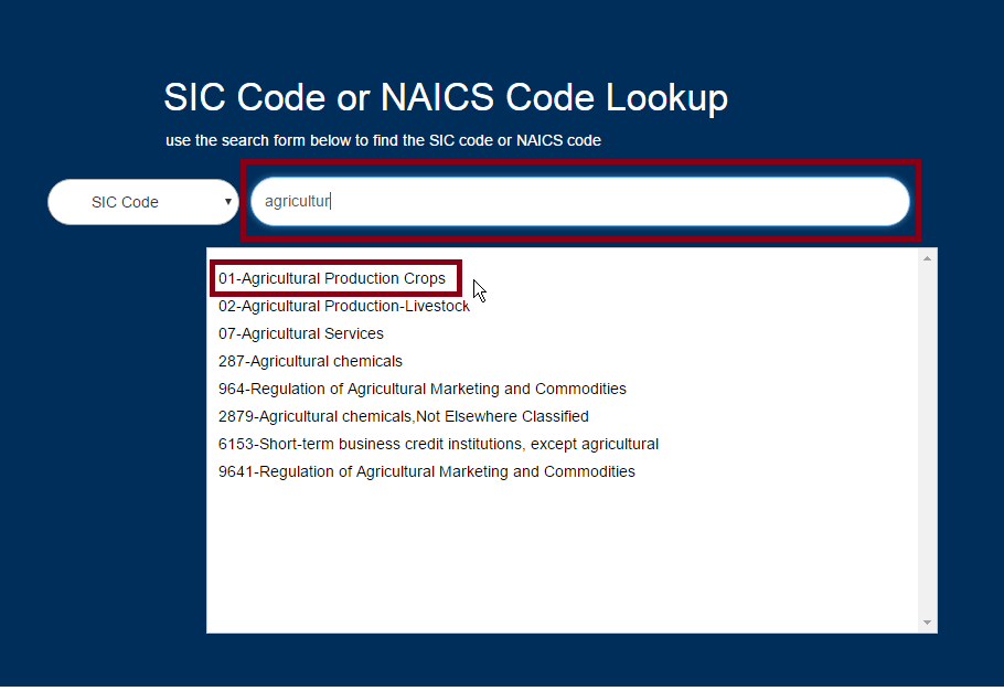 How to Find SIC Code and NAICS Codes?