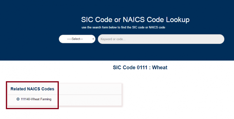 How To Find SIC Code And NAICS Codes